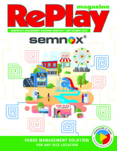 RePlay September 2023 - Cover - Semnox Solutions - 4 inch