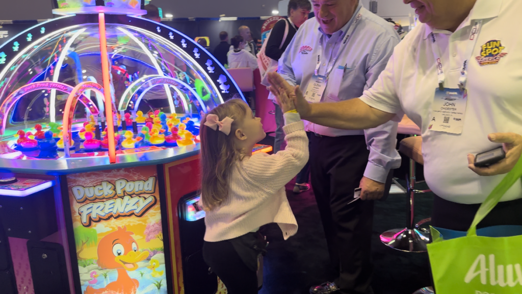 Zooom - child at IAAPA 2023