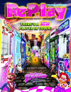 RePlay February 2024 Front Cover - Zooom Studios - full size