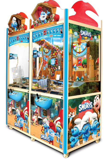 Elaut Smurfs 2-player coin pusher