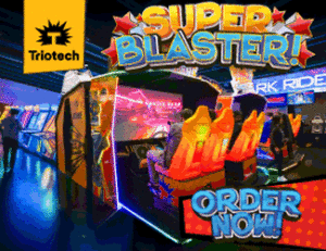 Triotech Super Blaster web ad