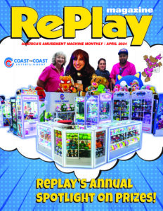 RePlay April 2024 Cover - Coast to Coast Entertainment
