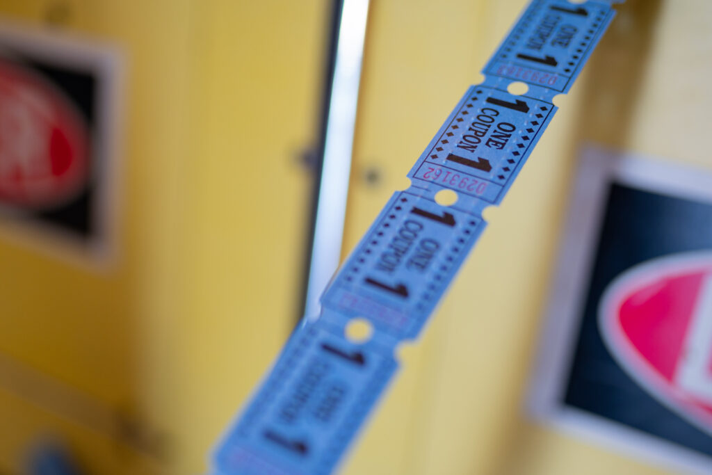 Adobe Stock ticket image Tickets out of machine for Now Trending 0424
