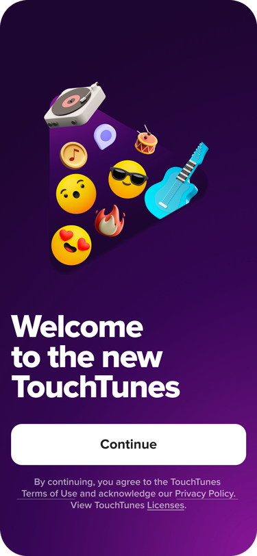 TouchTunes updated mobile app - 0524