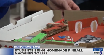 Virginia Middle Schoolers Build Homemade Pinballs