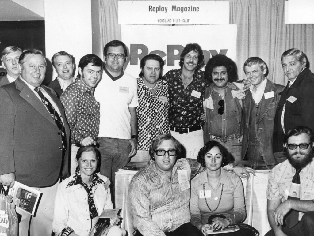 RePlay's first show booth - 1975 MOA