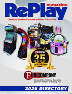 RePlay January 2026 Cover - Fun Company - 325