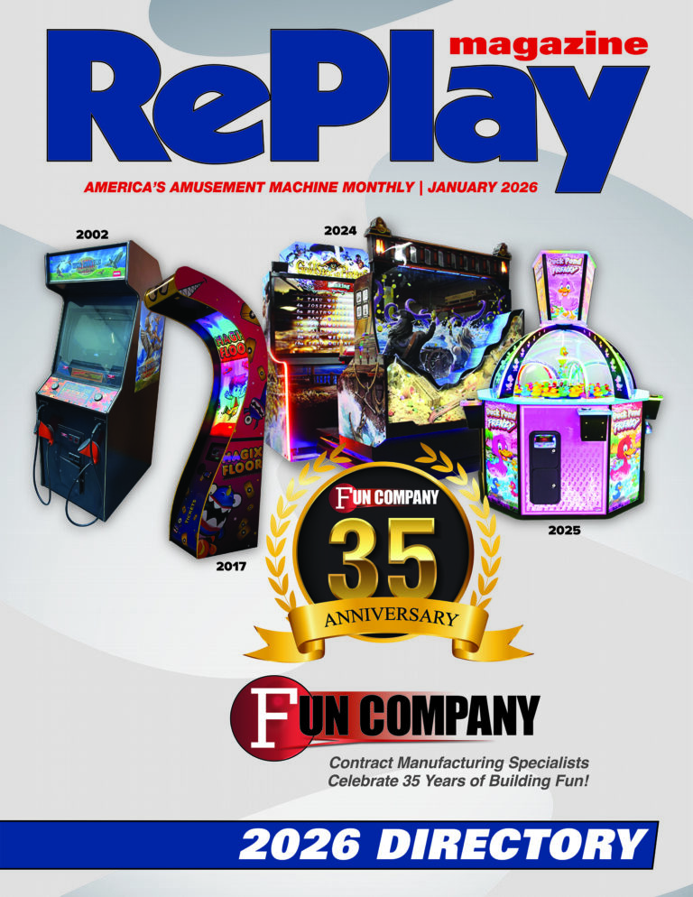 RePlay January 2026 Cover - Fun Company