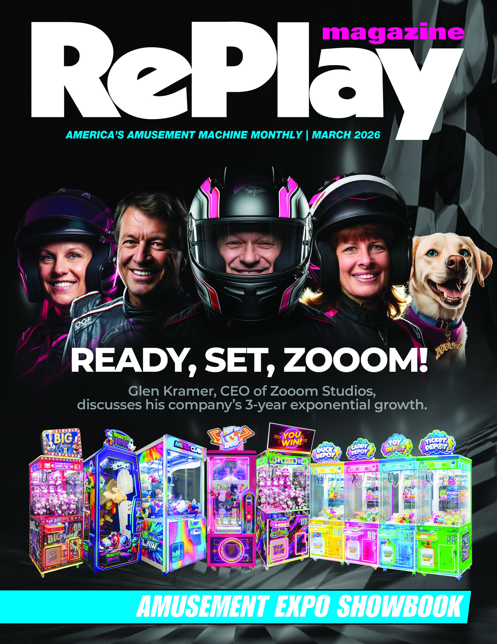 RePlay March 2026 Cover - Zooom Studios - full size