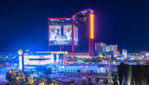 Adobe Stock Resorts World - night - editorial use only - Nick Hall