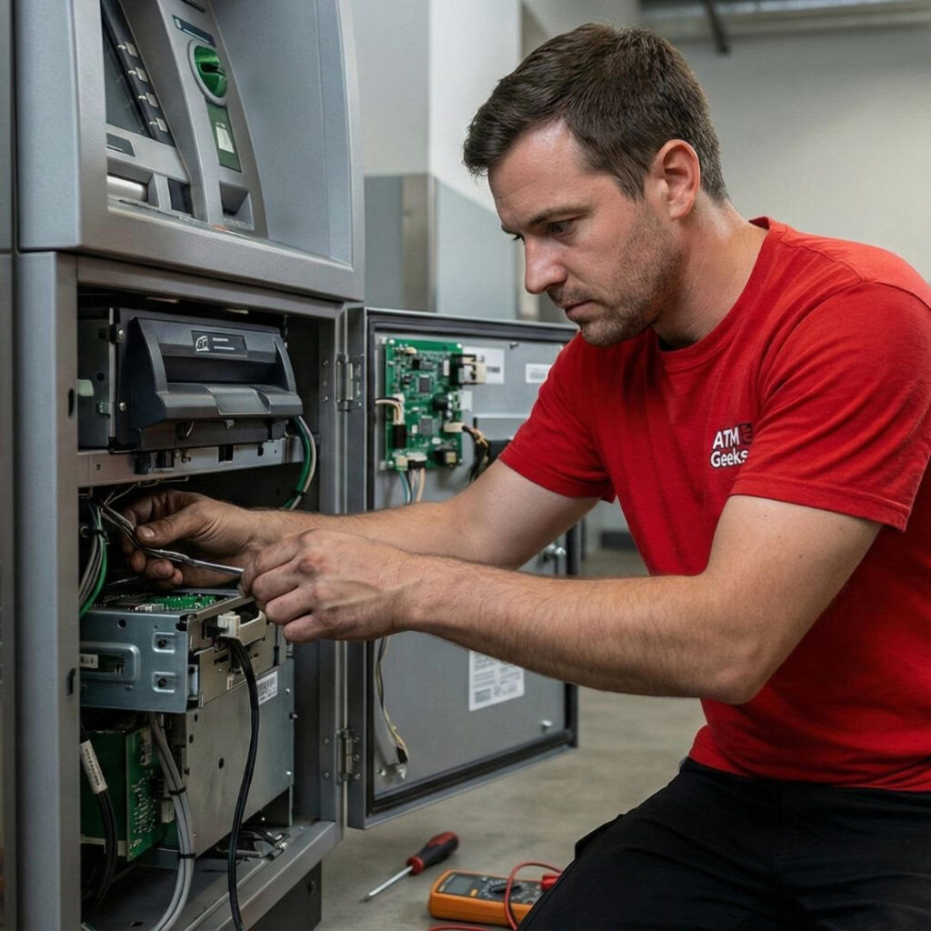 ATM Geeks technician