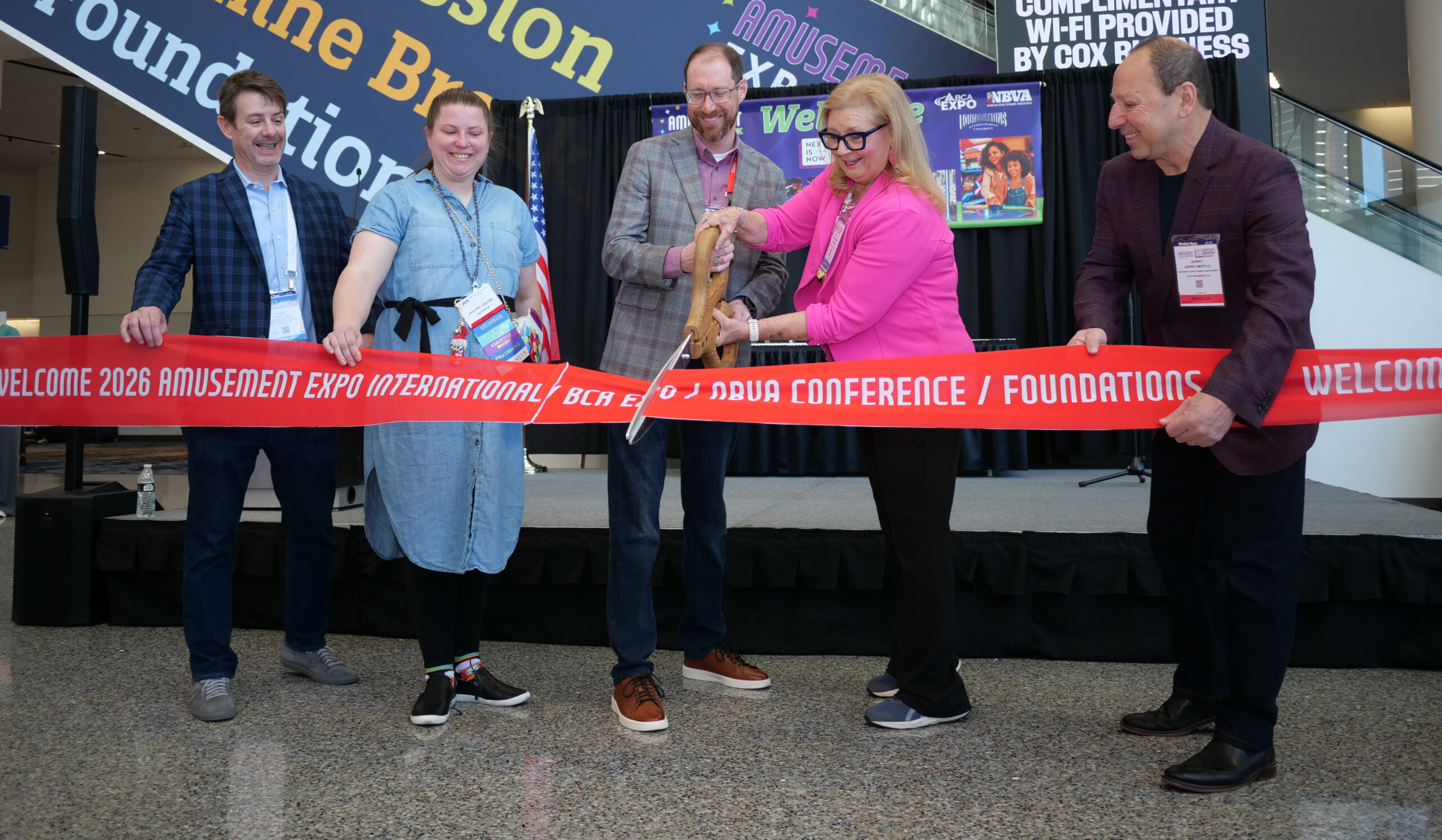 AEI 2026 - ribbon cutting
