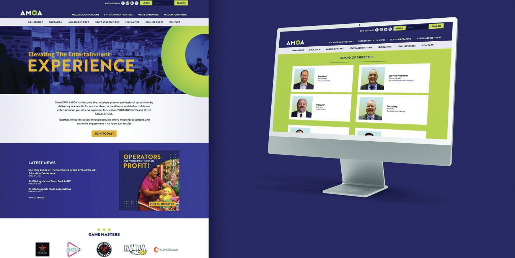 AMOA Website Wins Award – RePlay Magazine